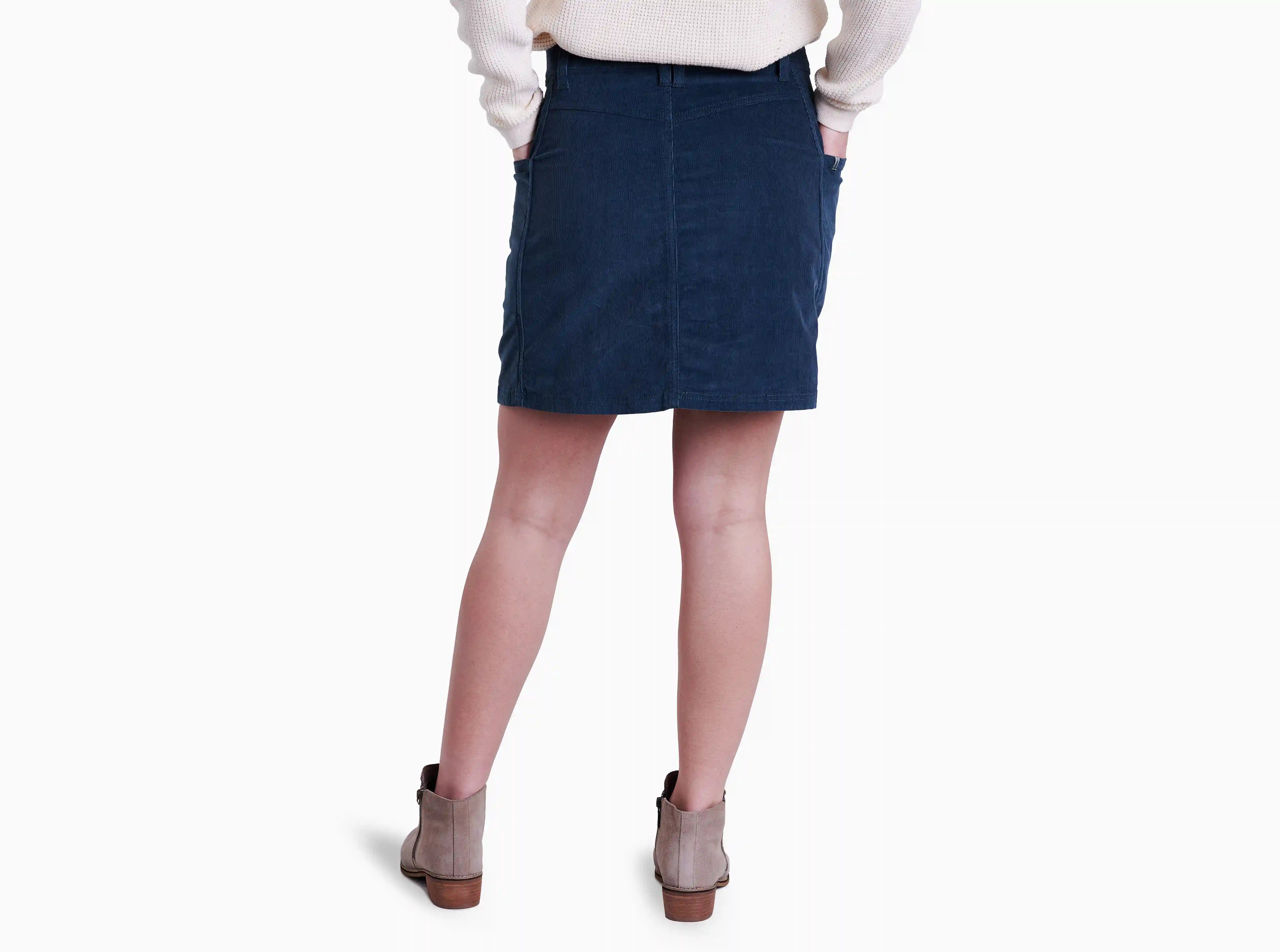 Lydia™ Cord Skirt Secondary image